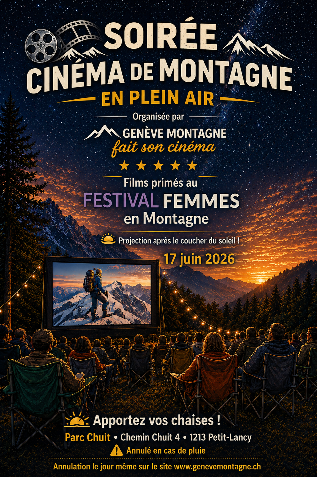 Genève Montagne fait son cinéma